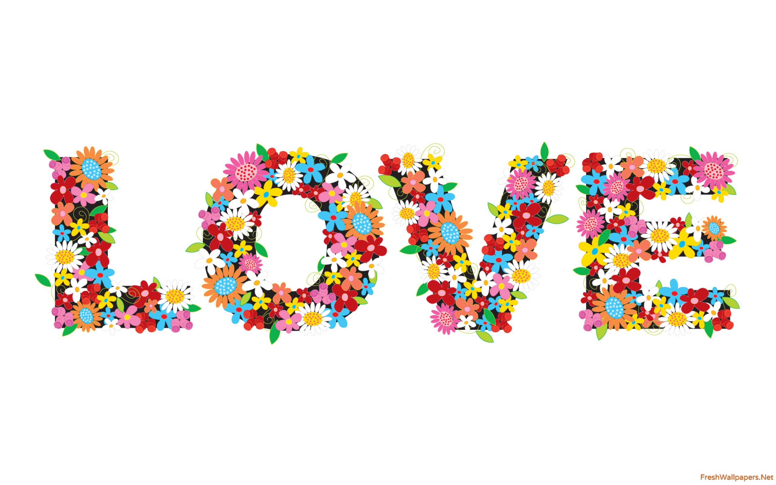 Love And Flowers Image - Wallpaper - HD Wallpaper 