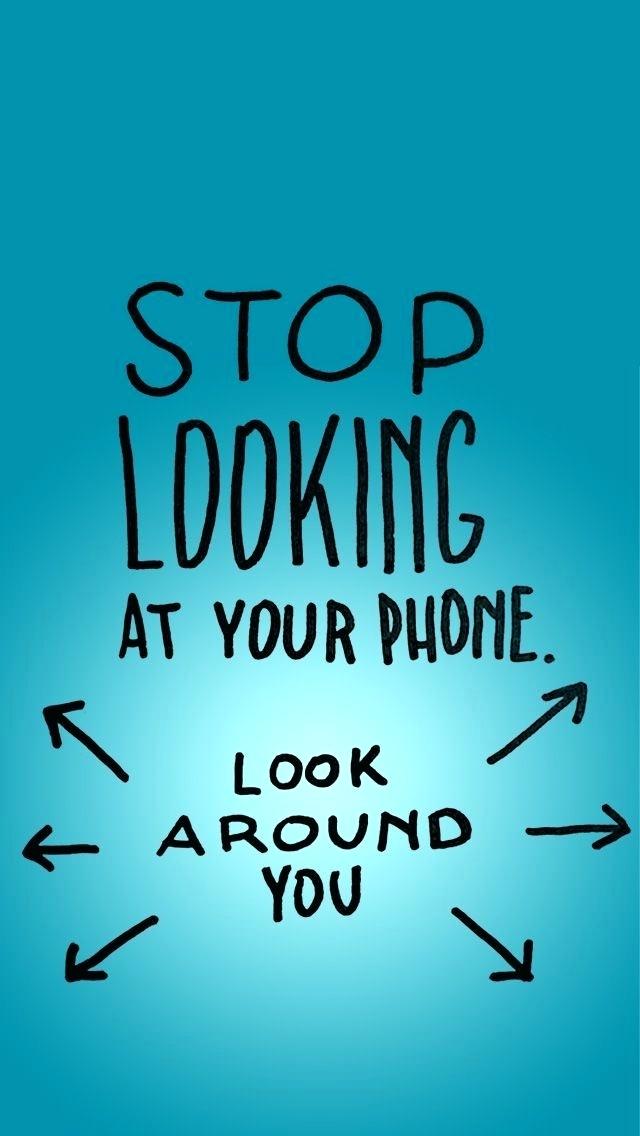 Wallpaper For Less Hilarious Wallpapers Remind You - Stop Look Around You - HD Wallpaper 