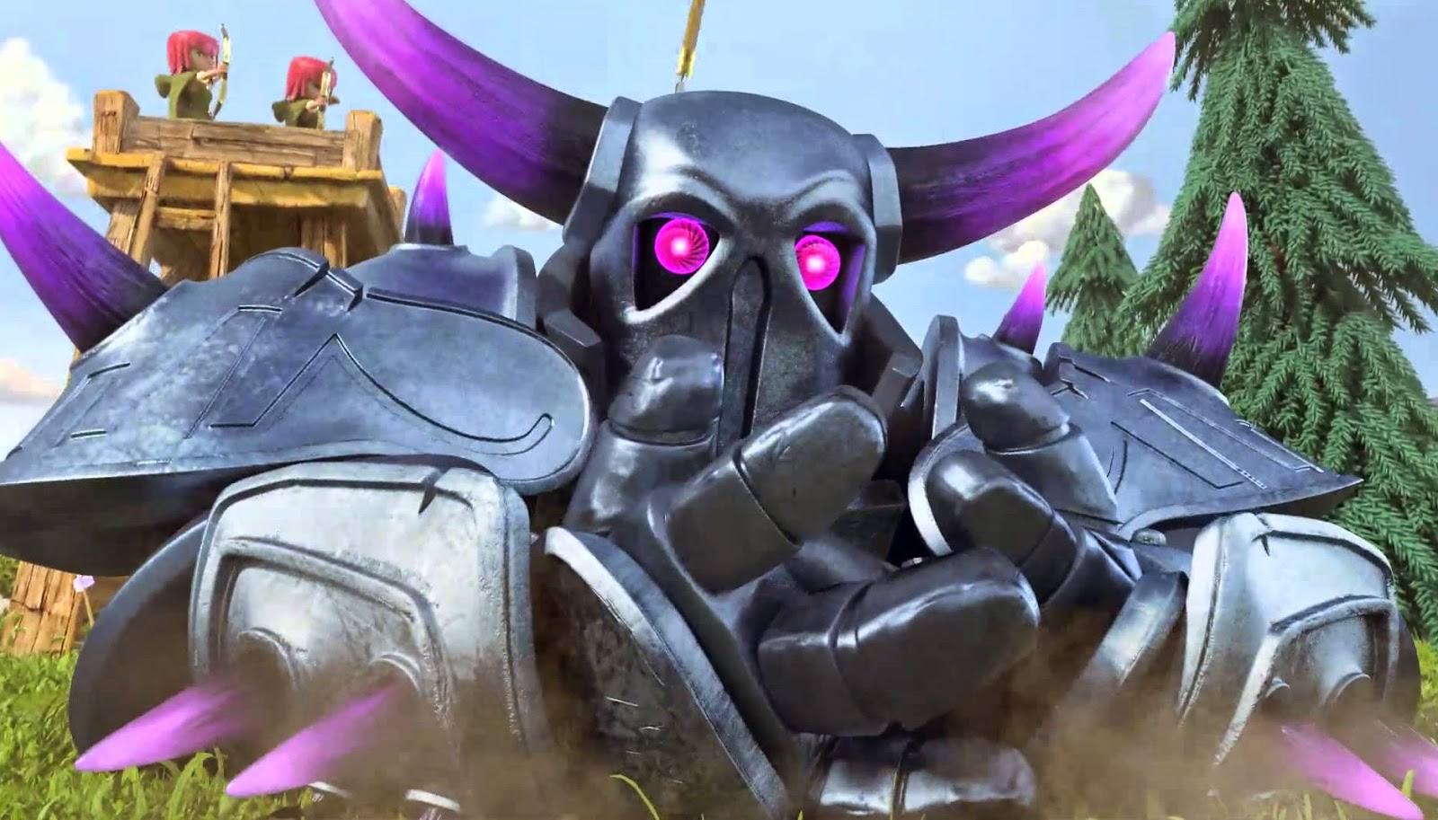Pekka Hd Wallpaper - Clash Of Clans Pekka Hd - 1600x913 Wallpaper