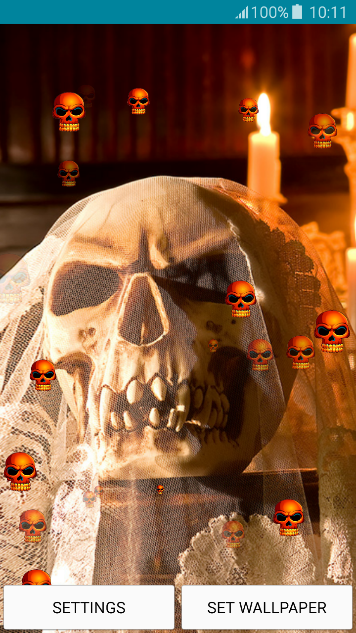 Live Wallpapers - Scary Horror - Każda Chwila Przybliża Nas Do Śmierci - HD Wallpaper 