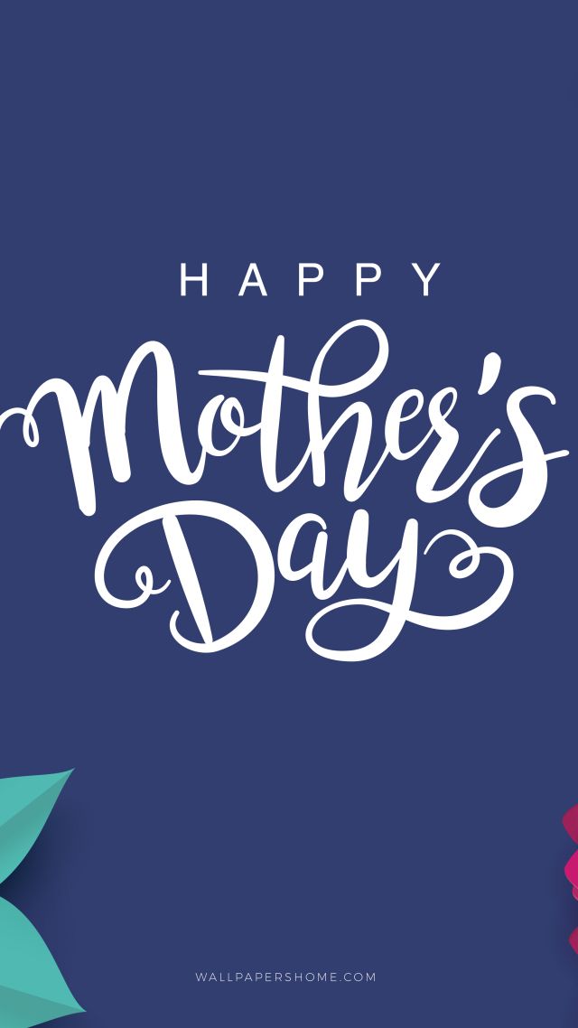 Happy Mothers Day - Blue Happy Mothers Day - HD Wallpaper 