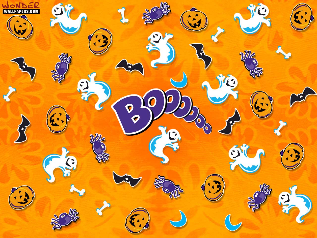 Happy Halloween - Cute Halloween Background Desktop - HD Wallpaper 