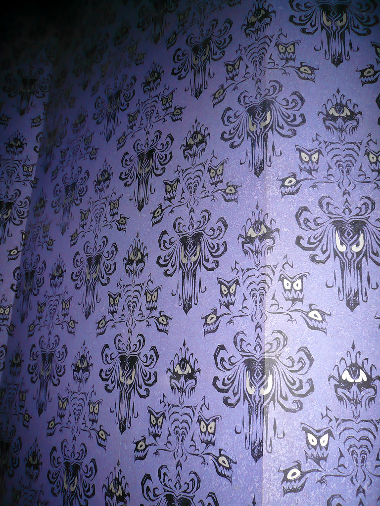 Haunted Mansion Wallpaper Pattern - HD Wallpaper 