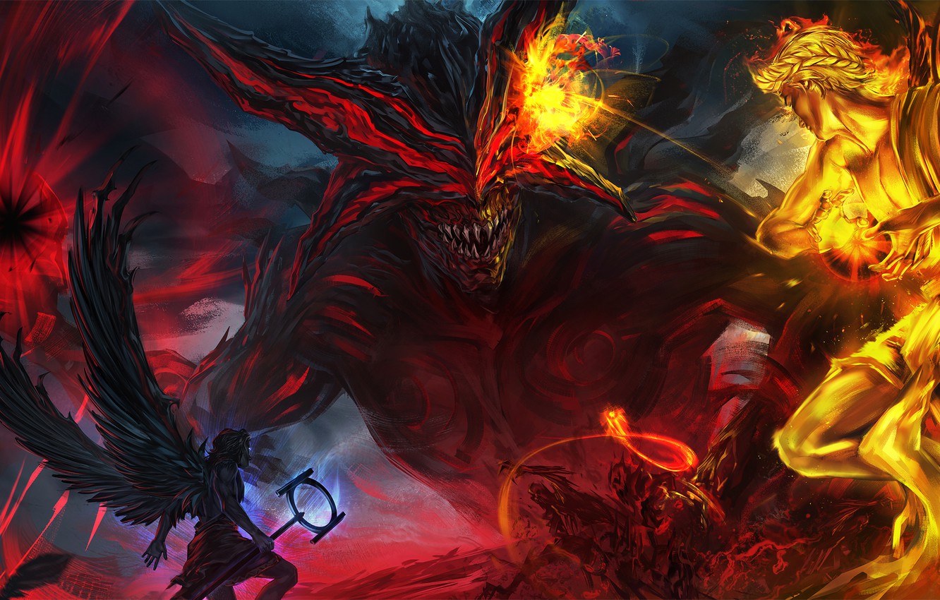 Photo Wallpaper Monster, Angel, Path Of Exile - Kitava Wallpaper Path Of Exile - HD Wallpaper 