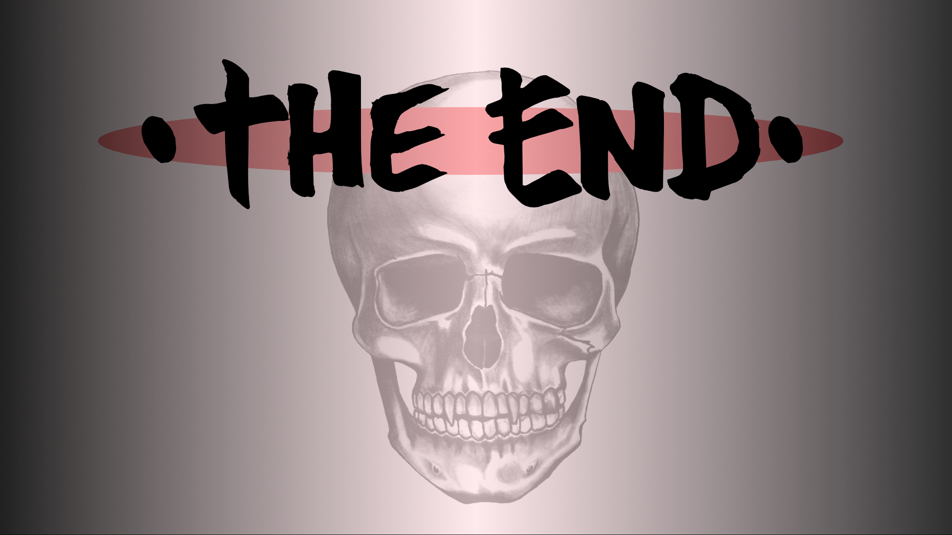 Skull The End - HD Wallpaper 