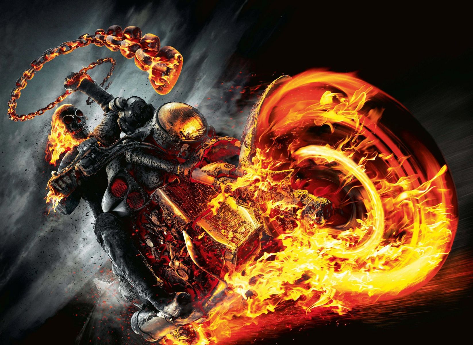 Ghost Rider Wallpapers Wallpaper - Ghost Rider Wallpaper 4k - HD Wallpaper 