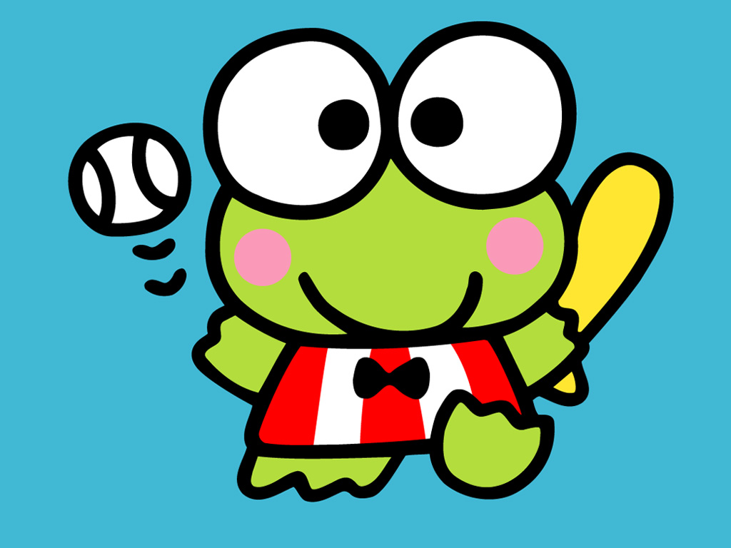 Hello Kitty Frog Friend - HD Wallpaper 
