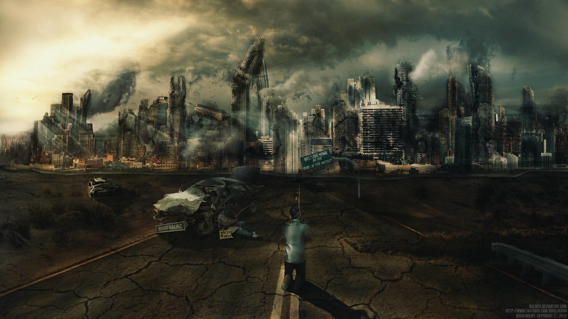 Welcome At The End Of The World By Balint4 On Deviantart - End Of The World Wallpaper Hd - HD Wallpaper 