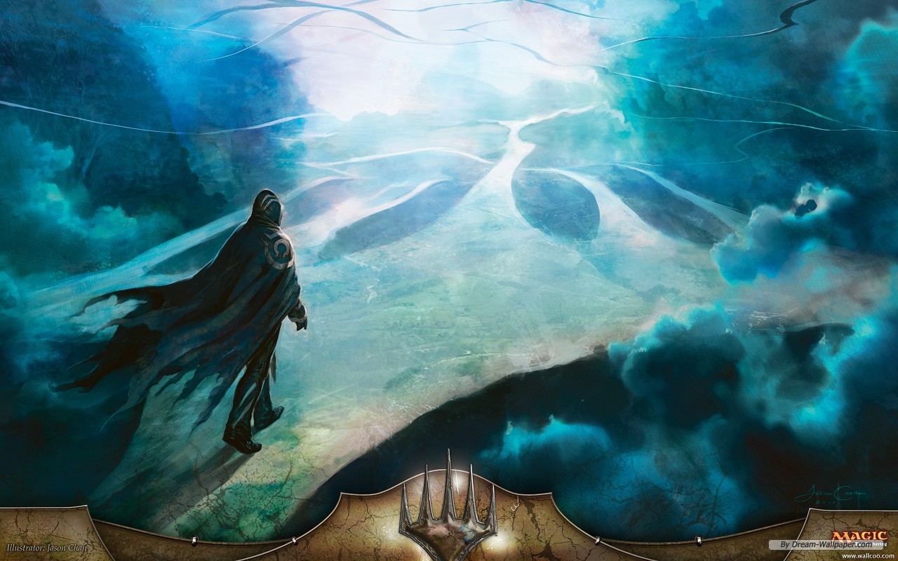 Free Game Wallpaper Magic The Gathering Omniscience 1280x800 Wallpaper Teahub Io