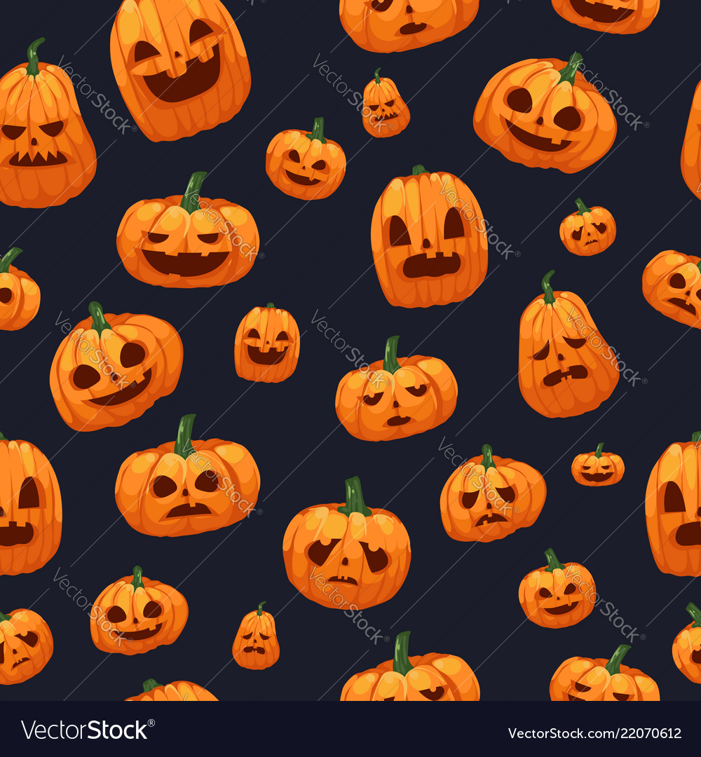 Jack O Lantern Cartoon - HD Wallpaper 