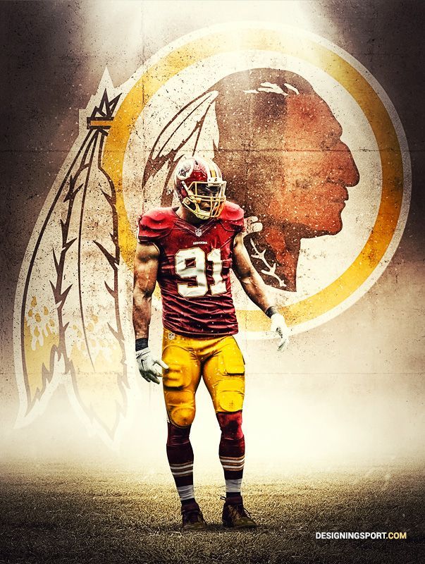 375 Best Washington Redskins - Redskins Wallpaper Ryan Kerrigan - HD Wallpaper 