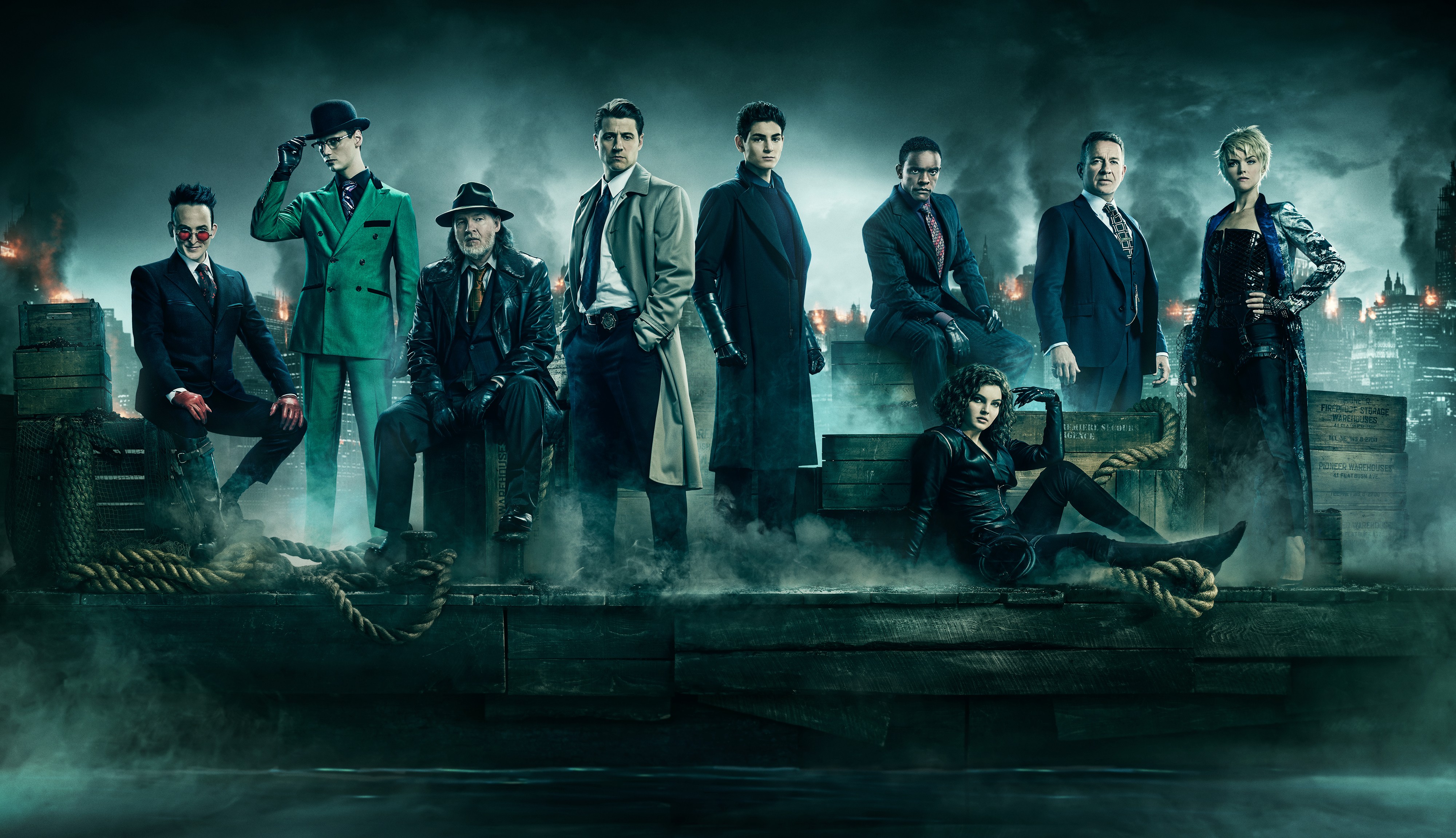 Gotham Season 5 Cast - HD Wallpaper 