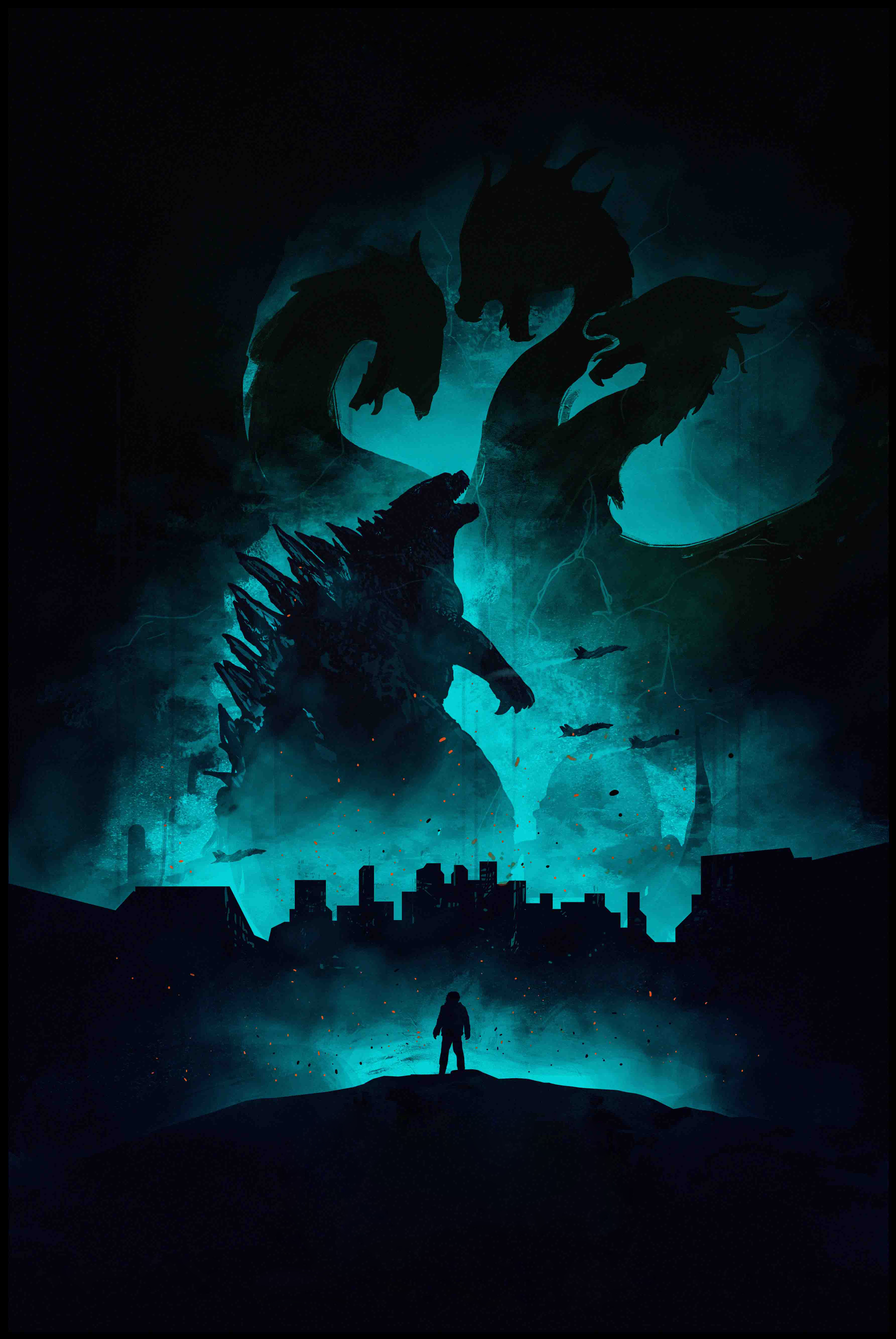 Godzilla King Of The Monsters Iphone - HD Wallpaper 