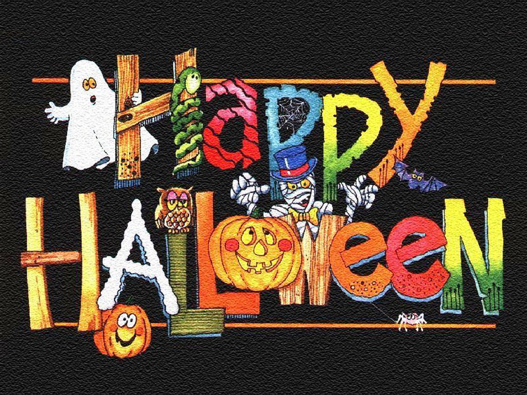 Cute Background Happy Halloween - HD Wallpaper 