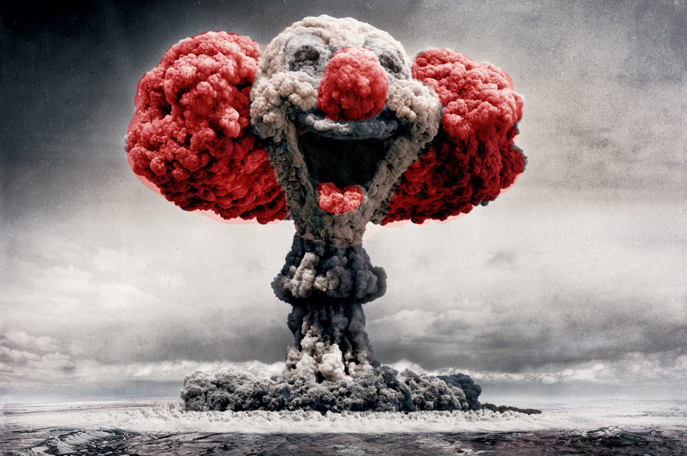 Mushroom Cloud - HD Wallpaper 