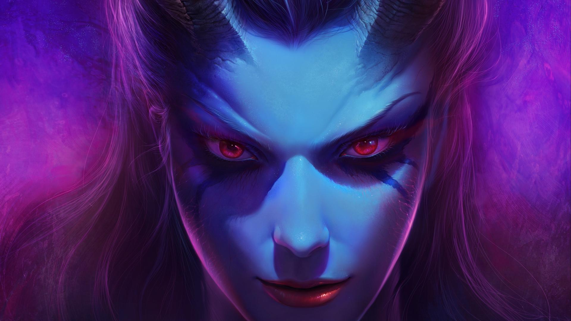 Wallpaper Dota 2, Queen Of Pain, Akasha, Succubus - Dota 2 Wallpaper Queen Of Pain - HD Wallpaper 
