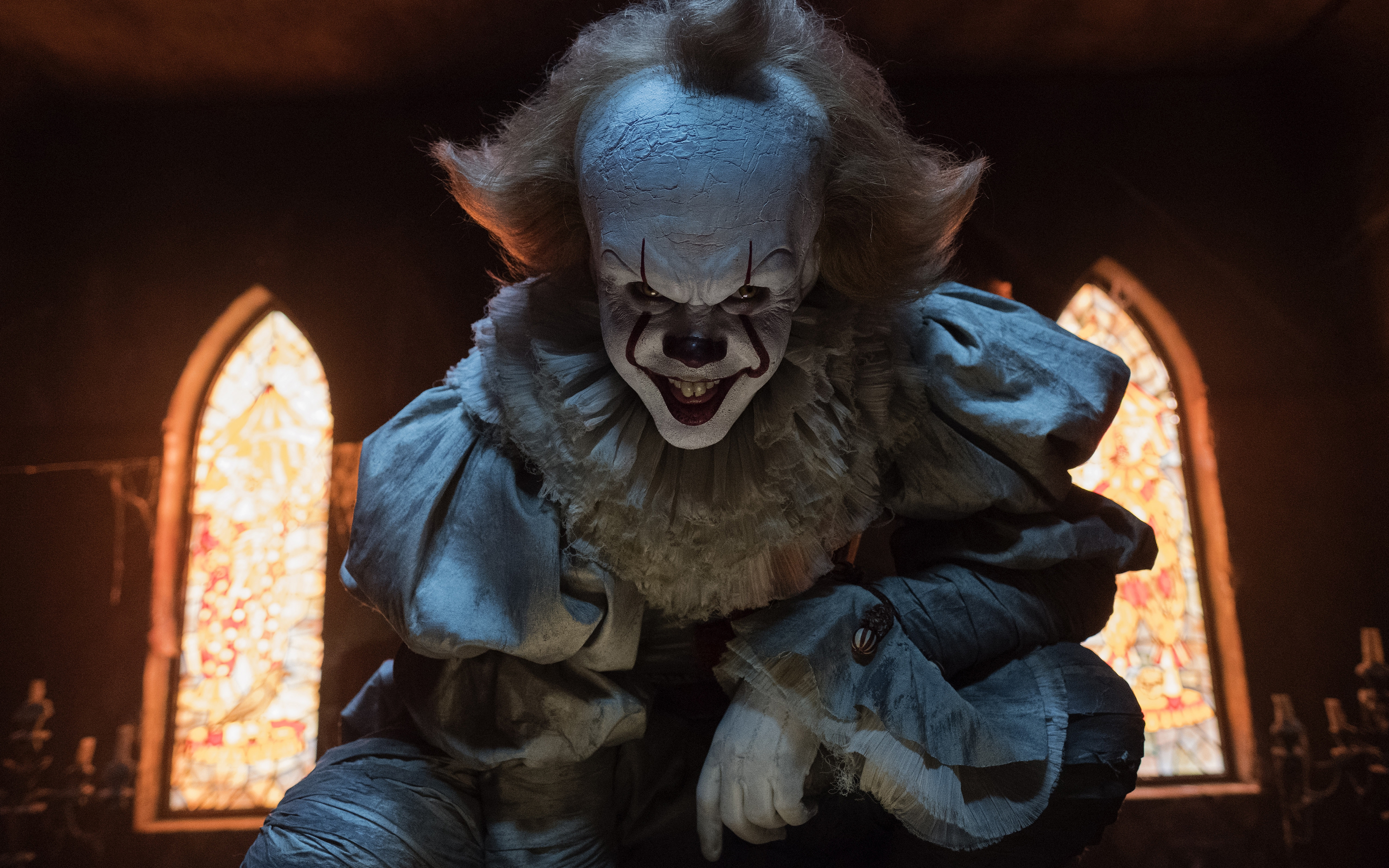 It 2017, Clown - Pennywise Hd - HD Wallpaper 