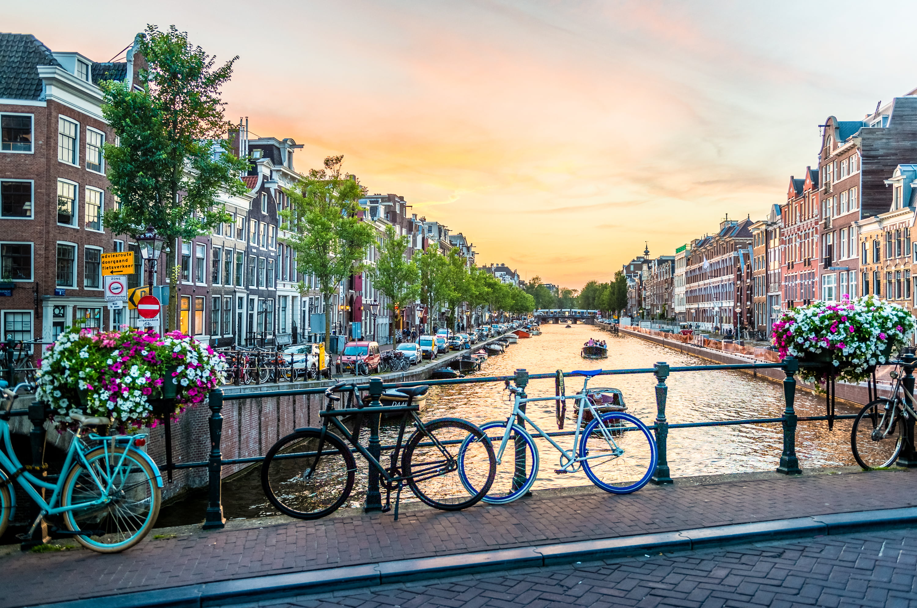 Amsterdam Hd - HD Wallpaper 