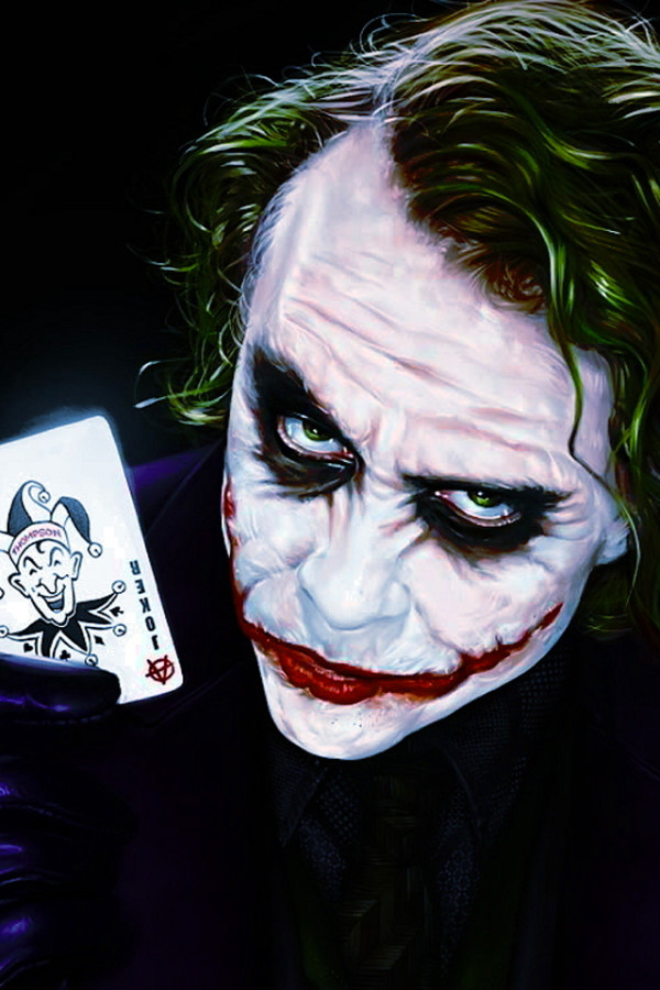 Hd Iphone Joker Dark Knight Joker Hd 600x900 Wallpaper Teahub Io