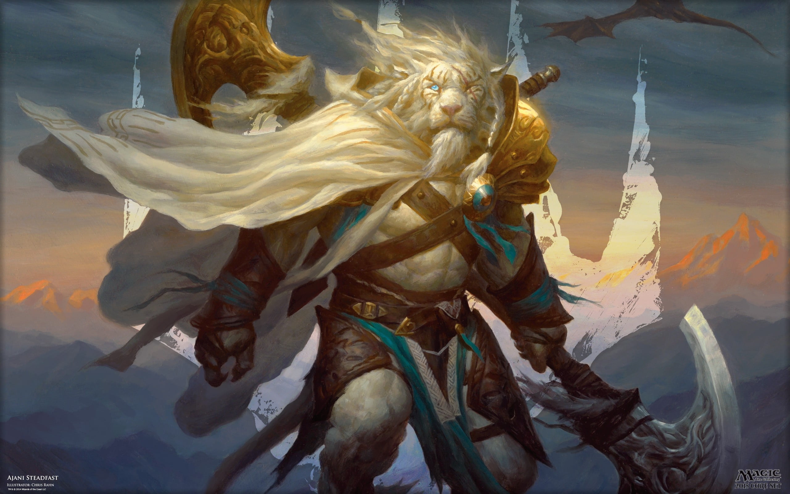Magic The Gathering Ajani - HD Wallpaper 