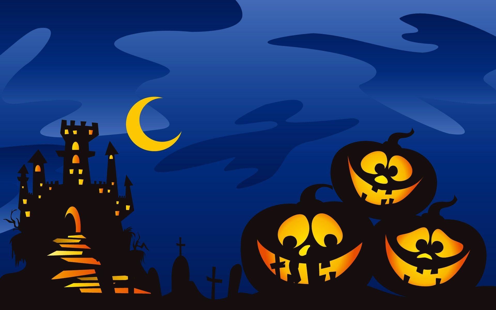 1920x1200, Funny Happy Halloween Party Wallpapers 2014 - Black Halloween Wall Paper - HD Wallpaper 