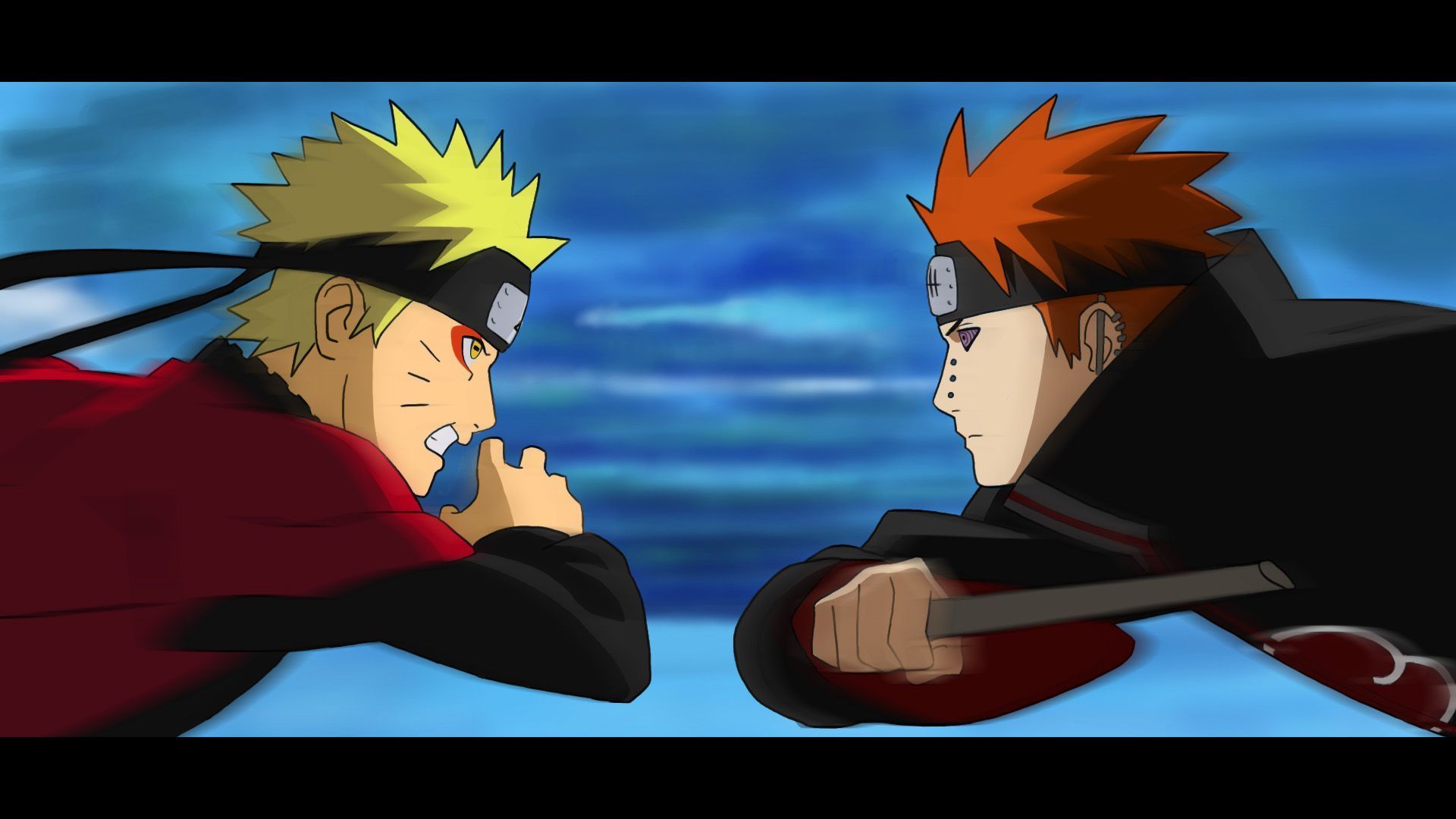 Pain Wallpaper - Naruto Vs Pain Wallpaper Hd - HD Wallpaper 