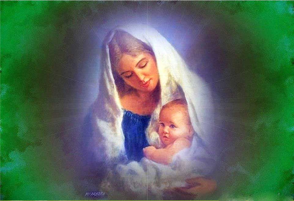 Mary Mother Of Jesus Images Download - HD Wallpaper 