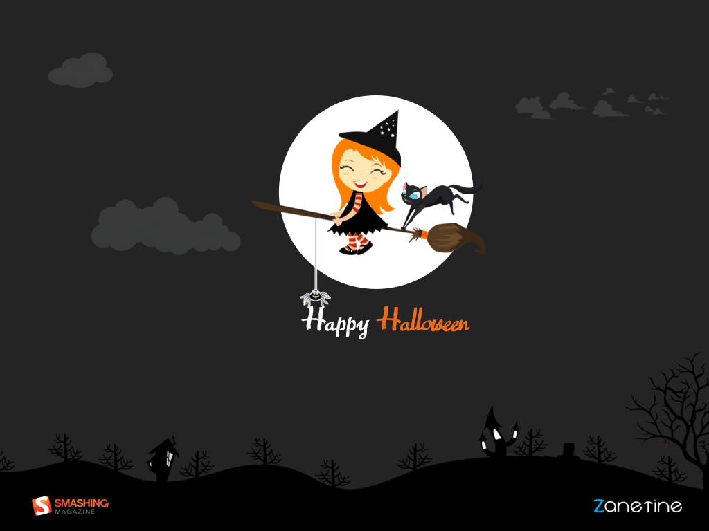 Halloween Wallpaper For Desktop - HD Wallpaper 