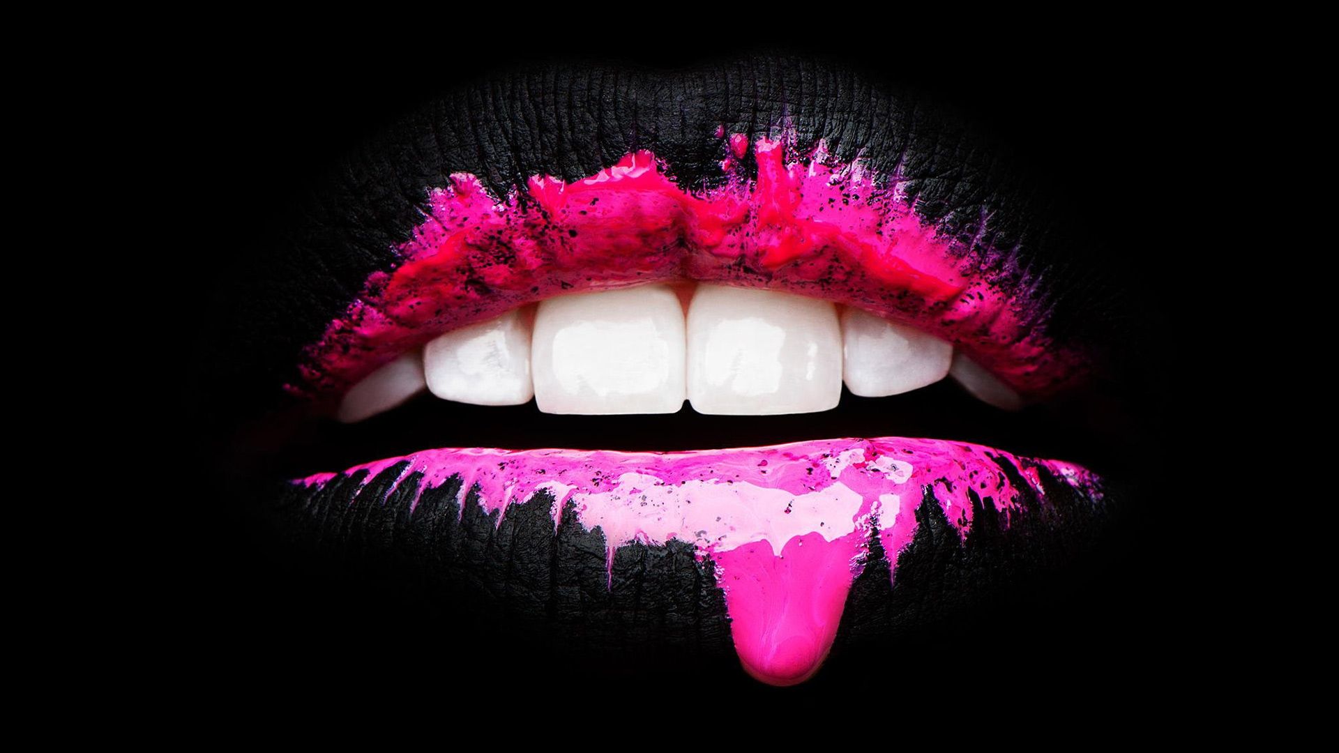 46 Pink Lips Wallpaper 
 Data-src /img/464608 - Macro Photography Of Lips - HD Wallpaper 
