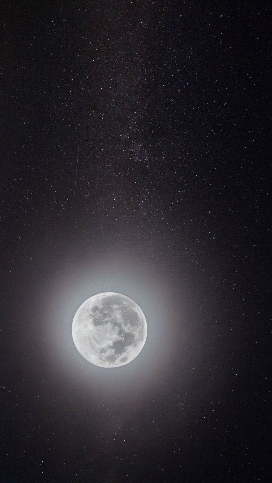 Iphone Full Moon - HD Wallpaper 