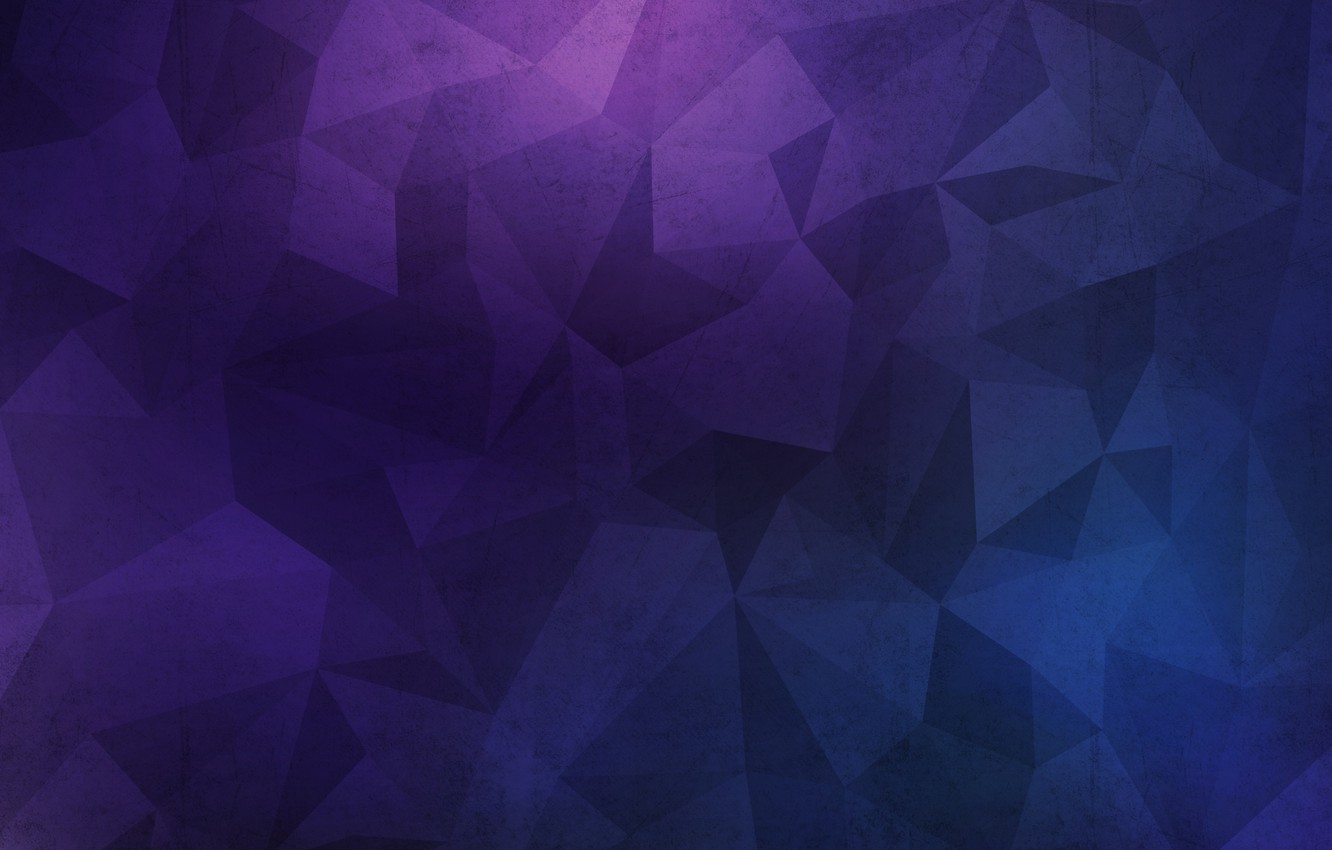 Photo Wallpaper Wall, Texture, Blue, Background, Grunge, - Polygon Texture Purple Blue - HD Wallpaper 