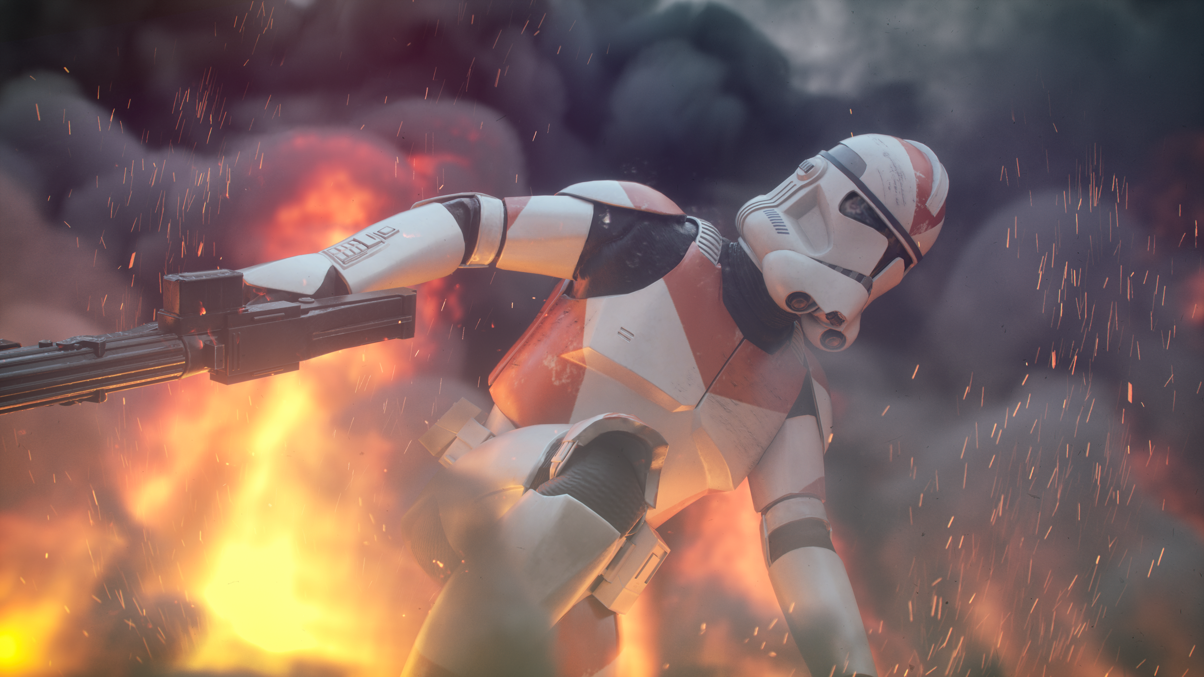 Star Wars Clone Trooper Wallpaper 4k - HD Wallpaper 