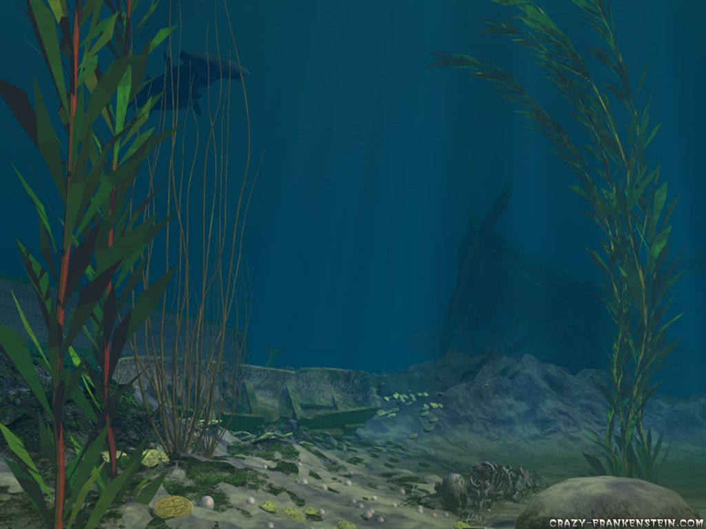 3d Landscape Wallpapers - Under The Sea Landscape - HD Wallpaper 