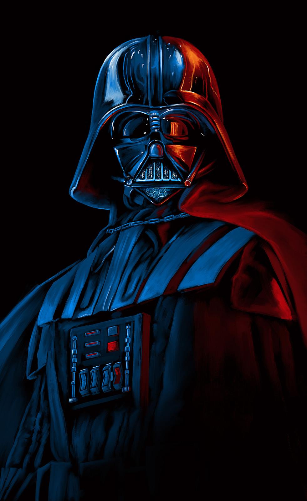 Star Wars Illustration Poster - HD Wallpaper 