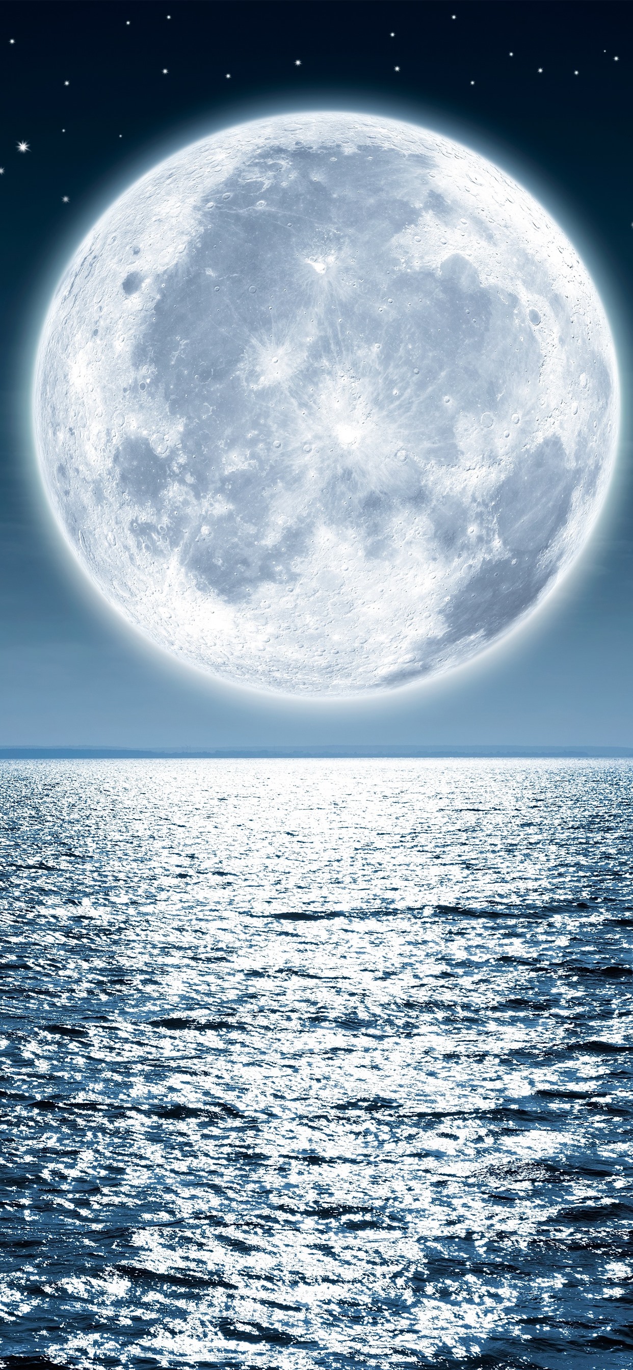 Iphone Wallpaper Moon, Sea, Bright - Cruel Moon - HD Wallpaper 