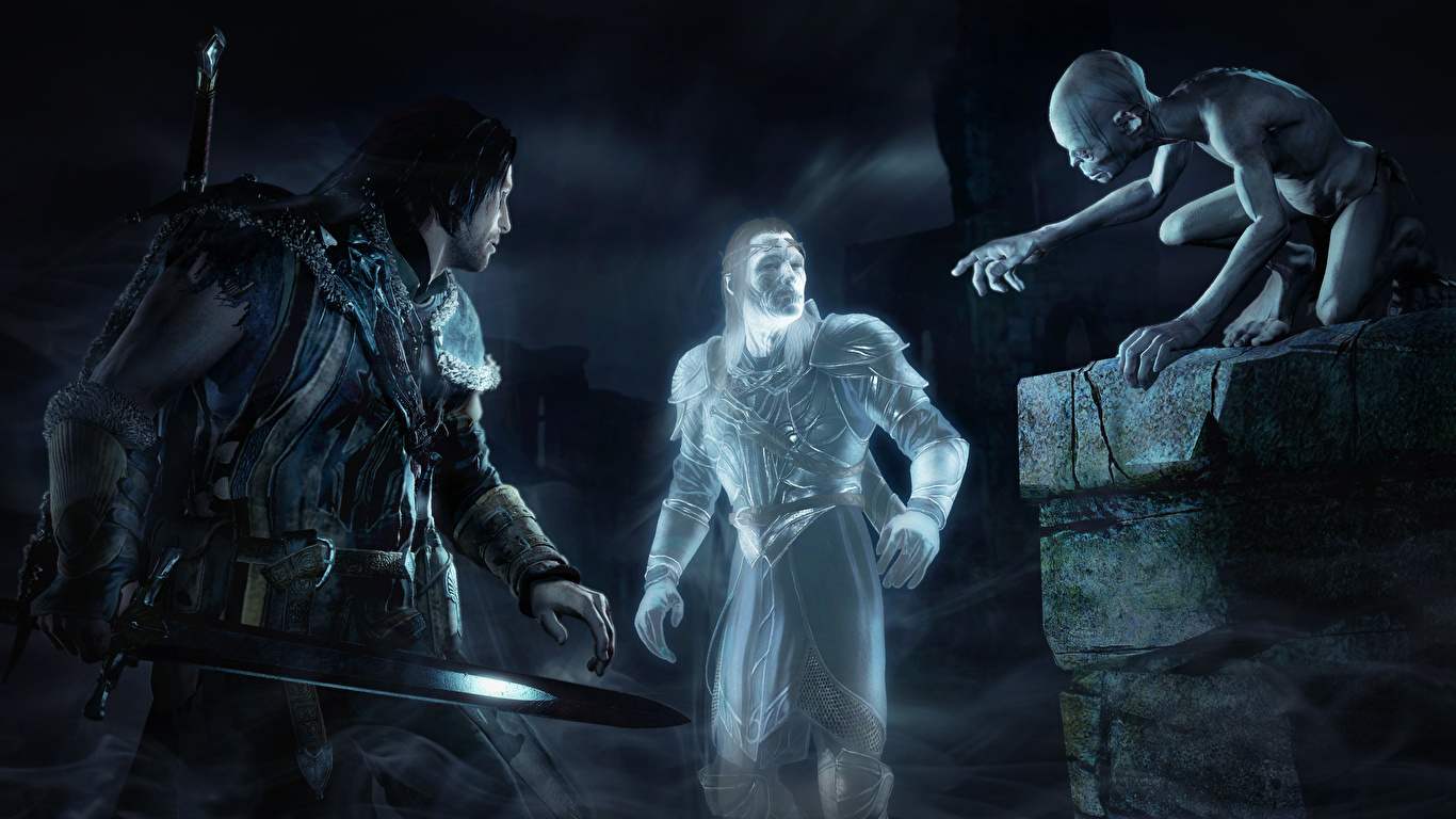 Shadow Of Mordor Ghost - HD Wallpaper 