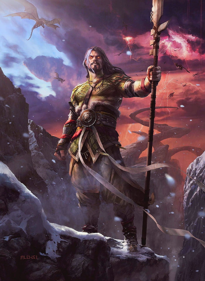 Mtg Sarkhan The Unbroken - HD Wallpaper 