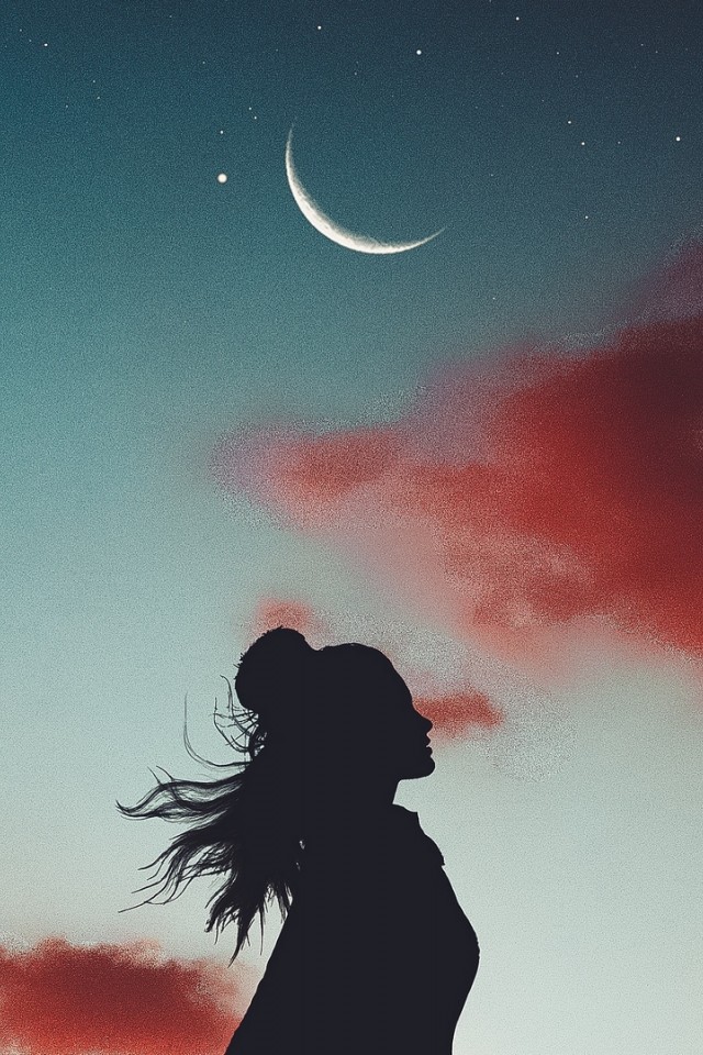 Silhouette Wallpaper Iphone - HD Wallpaper 