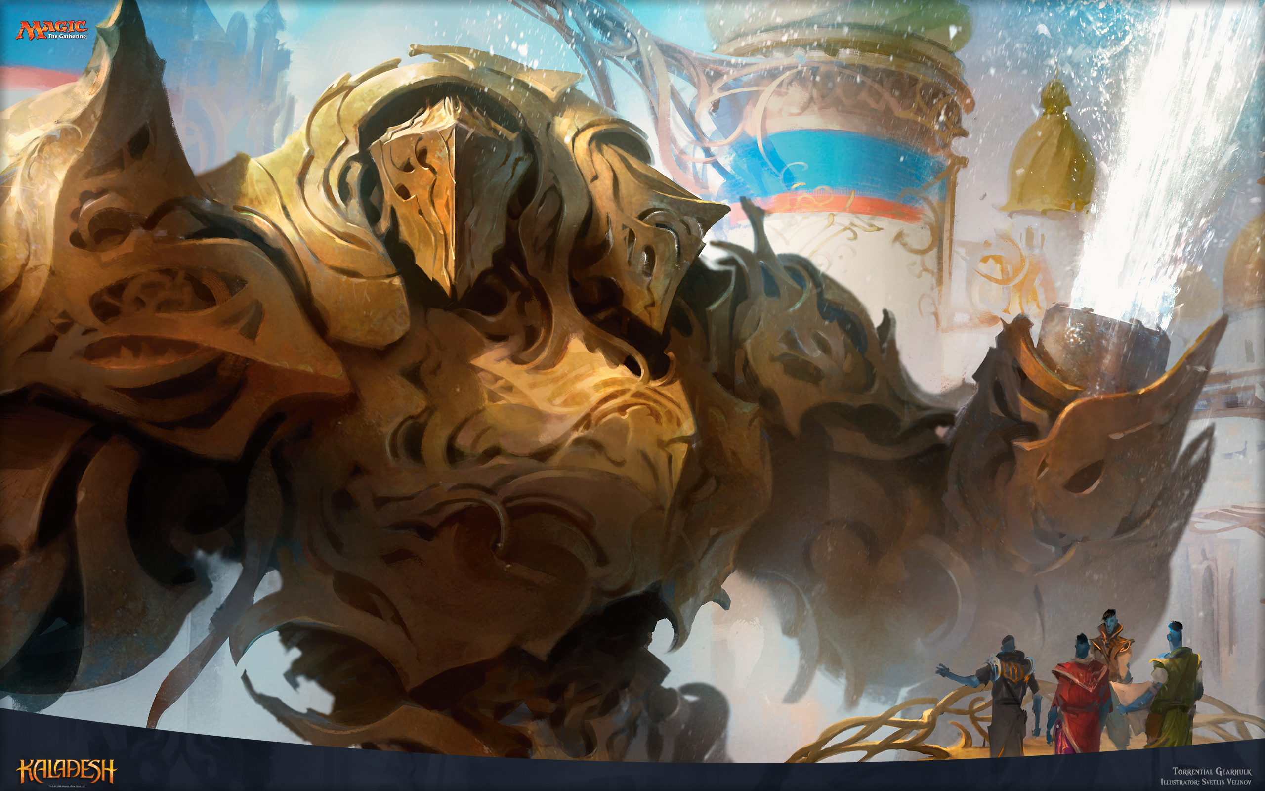 Torrential Gearhulk - Mtg Torrential Gearhulk - HD Wallpaper 