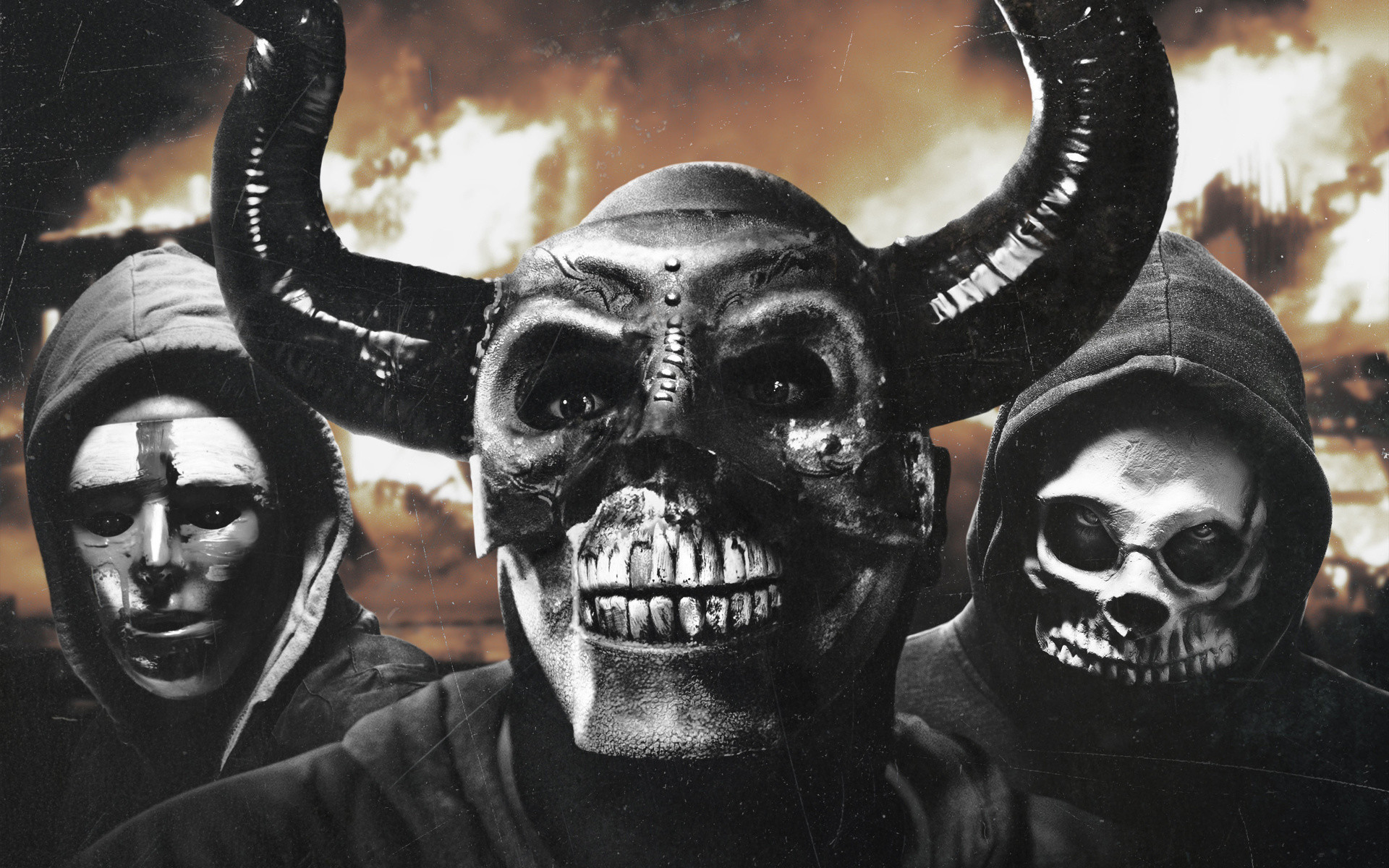 The First Purge, Horror Movie, Bandits, 2018, Wallpaper - Purge Characters The First Purge - HD Wallpaper 