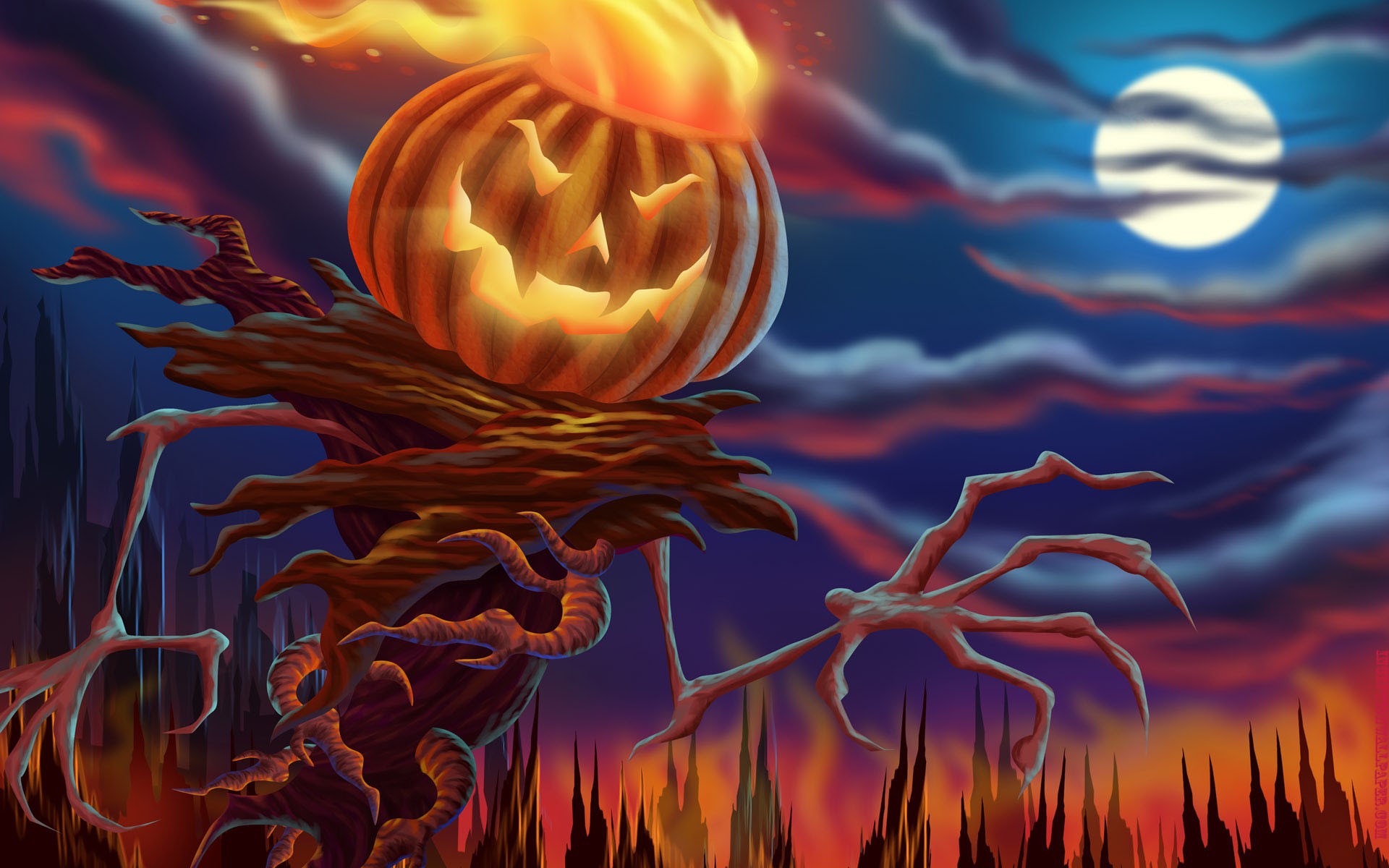 Pictures Images Halloween Wallpapers Hd Hd Wallpapers - Halloween Screensavers - HD Wallpaper 
