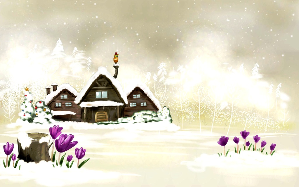 Fairyland Winter - HD Wallpaper 