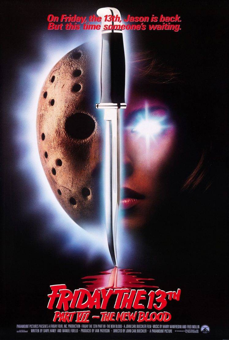 Friday The 13th Part 7 Movie Poster - HD Wallpaper 