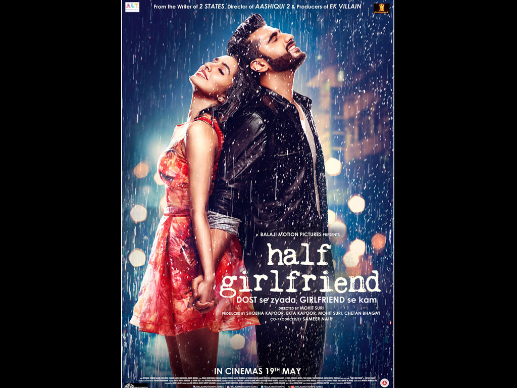 Half Girlfriend Wallpapers - Half Girlfriend Movie Poster - HD Wallpaper 