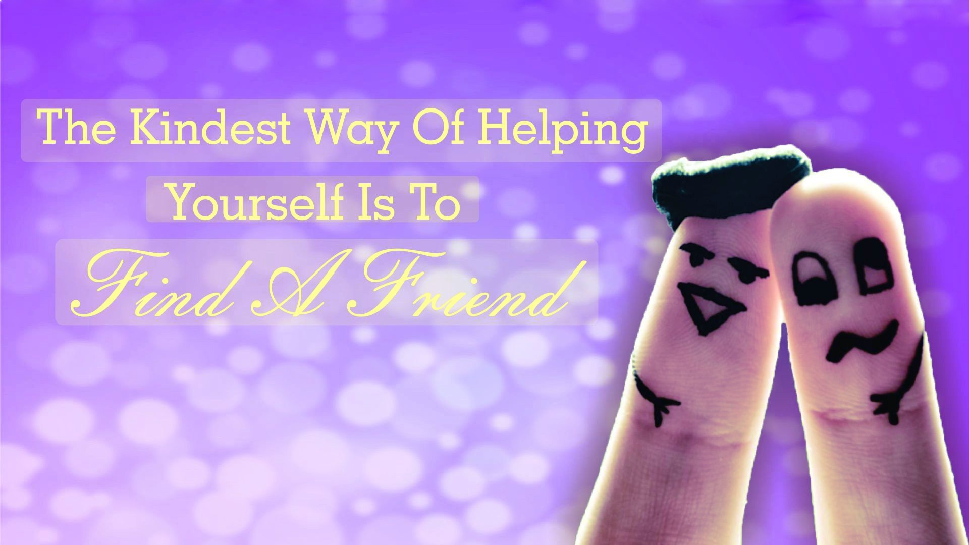 Beautiful Friendship Wallpapers With Quotes - HD Wallpaper 