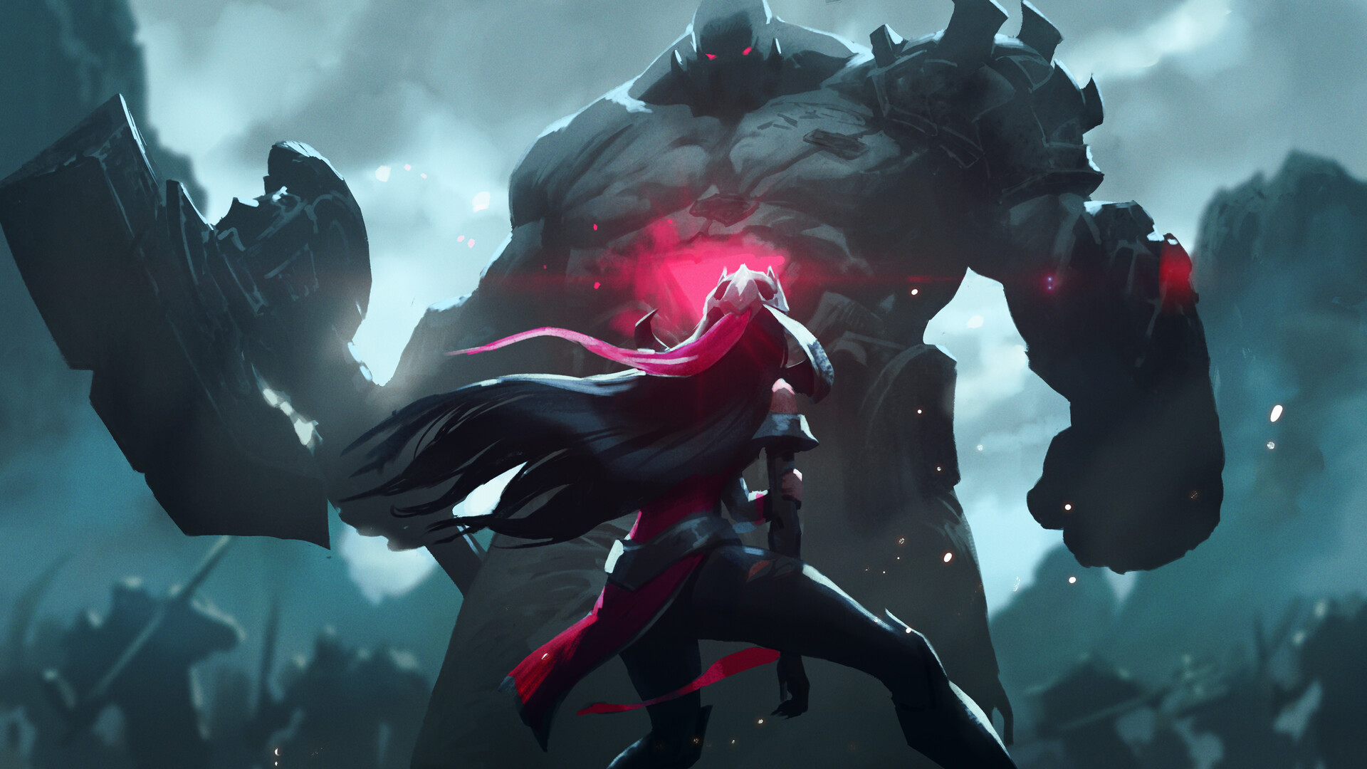 Irelia Vs Sion - HD Wallpaper 