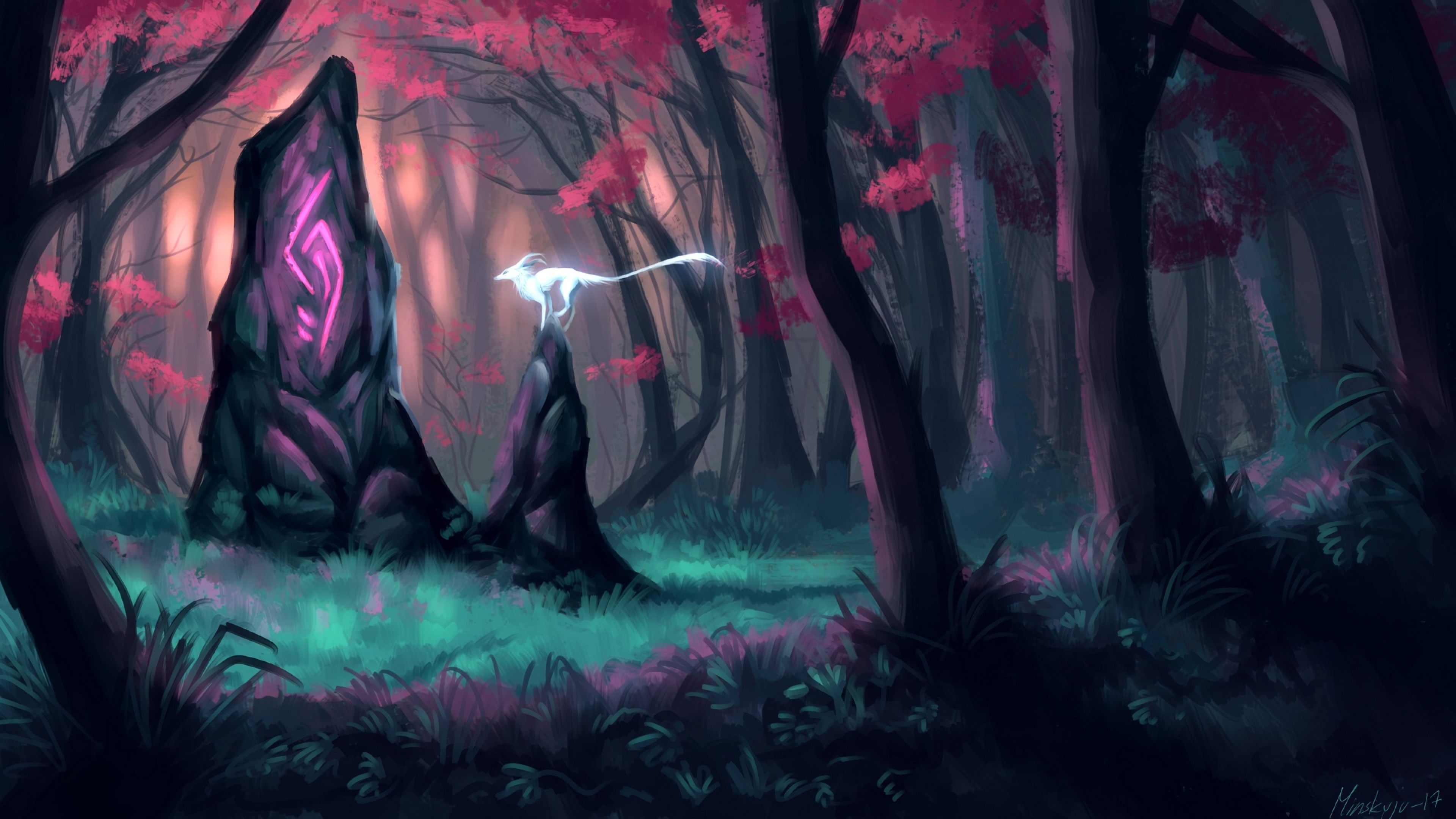 Magic Forest Wallpaper Hd - 3840x2160 Wallpaper Magic Forest Wallpaper Hd - 3840x2160 Wallpaper