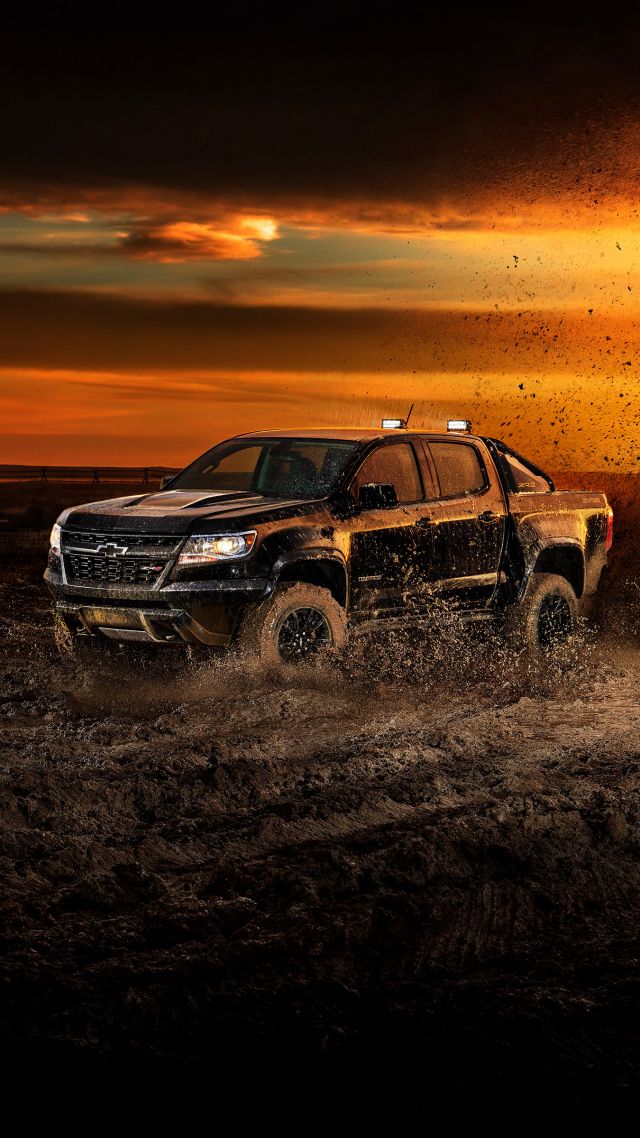 Chevrolet Colorado Zr2, 2018 Cars, 4k - 2018 Zr2 Midnight Edition - HD Wallpaper 