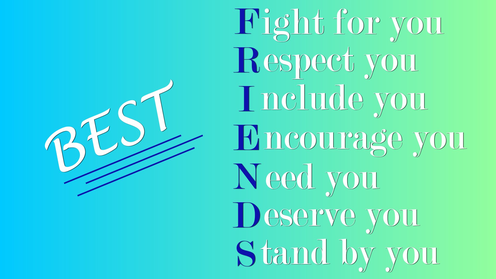 Fond D Écran Best Friends - HD Wallpaper 