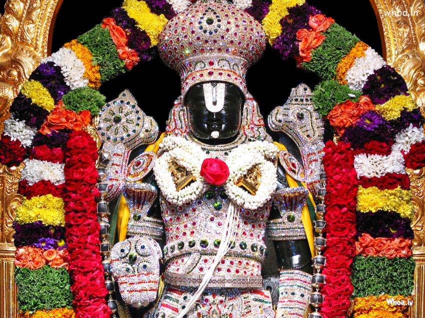 Lord Tirupati Balaji Darshan Hd Original Wallpaper - Lord Tirupati Balaji Original - HD Wallpaper 